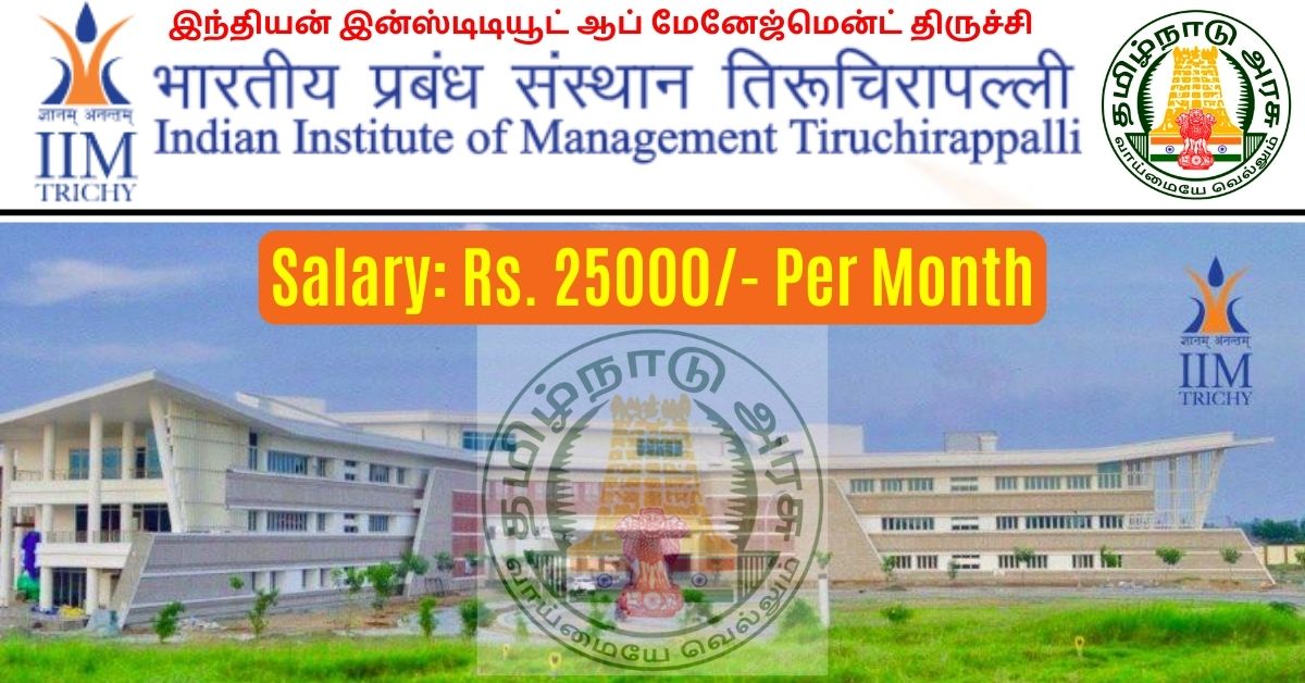 research assistant jobs in trichy
